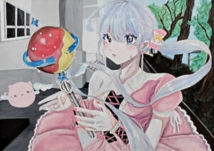学生キャラクター金賞_変身できるの⁉︎_B1_中村彗羅