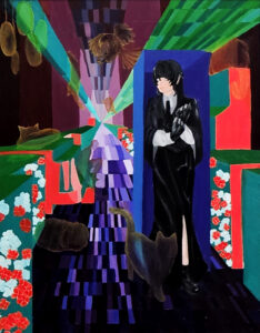 学生自由画秀作賞_日常的空間_F50_横山夏希
