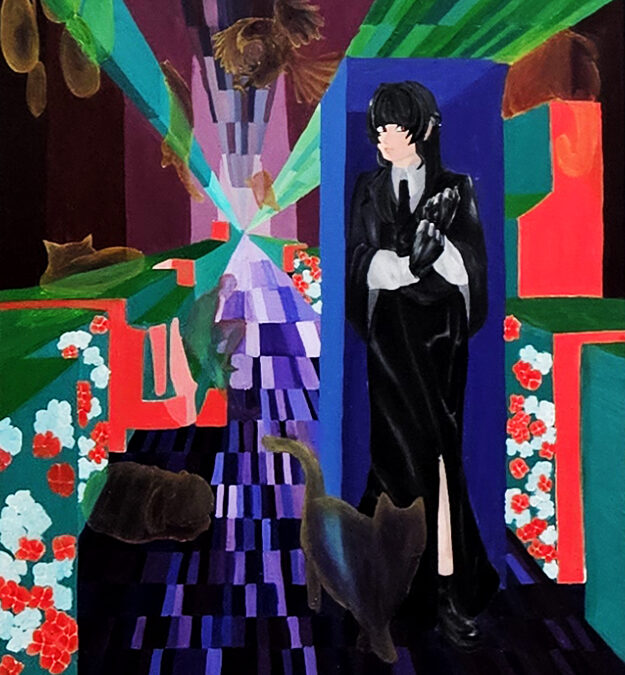 学生自由画秀作賞_日常的空間_F50_横山夏希