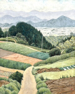 マツダ賞_箱根西麓風景・山の畑_F30_望月雅未