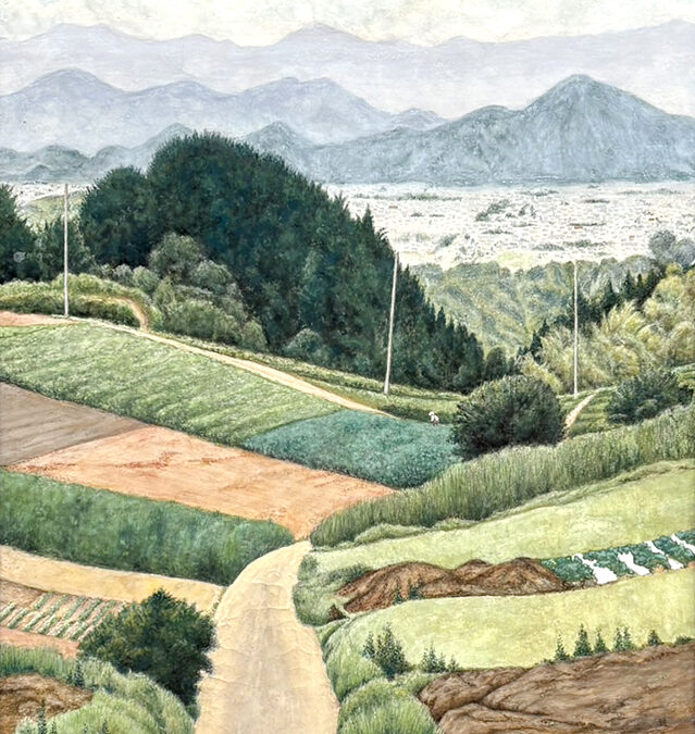 マツダ賞_箱根西麓風景・山の畑_F30_望月雅未
