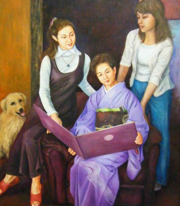 No.16 家族 F100 油彩