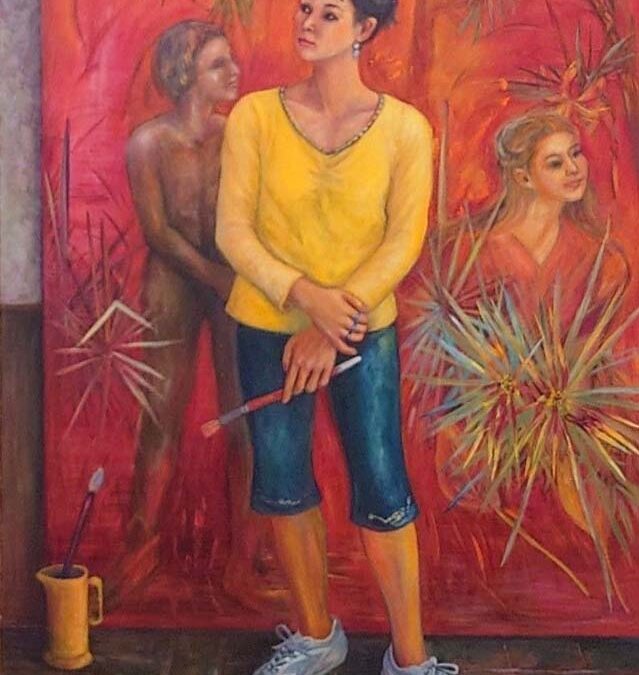 No.17 描けることの幸せ F100 油彩